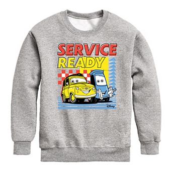 Disney / Pixar’s Cars Boys 8-20 Service Ready Fleece Sweatshirt