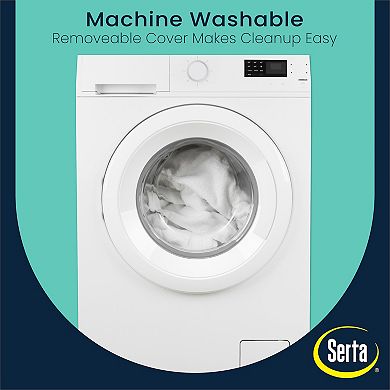 Serta SleepTrue Sparkling Sky Breathable Baby Bed Crib & Toddler Mattress