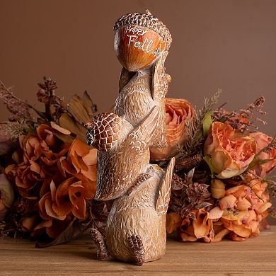 Melrose Harvest Bird Stack Table Décor 2-piece Set