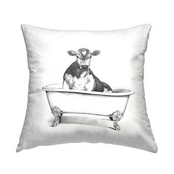 Stupell Home Decor Cow Throw Pillow