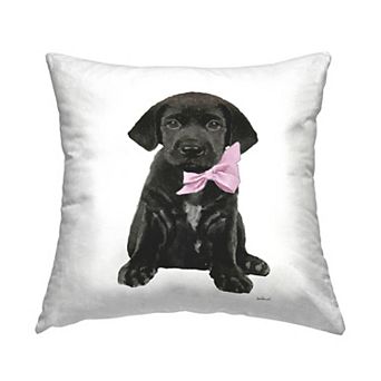 Stupell Home Decor Puppy Throw Pillow