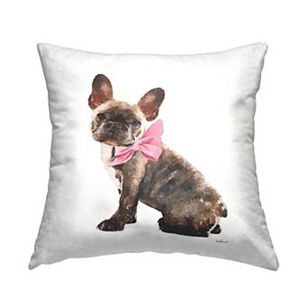 Stupell Home Decor Fashionable Puppy Throw PIllow
