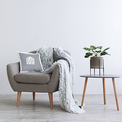 Stupell Home Decor Love Builds Happy Home Throw Pillow