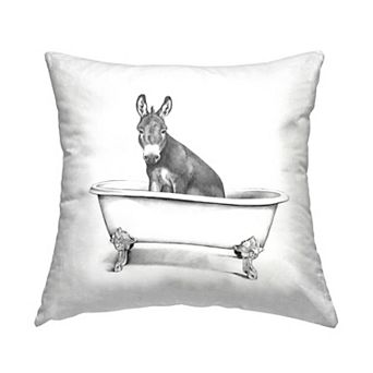 Stupell Home Decor Donkey Throw Pillow