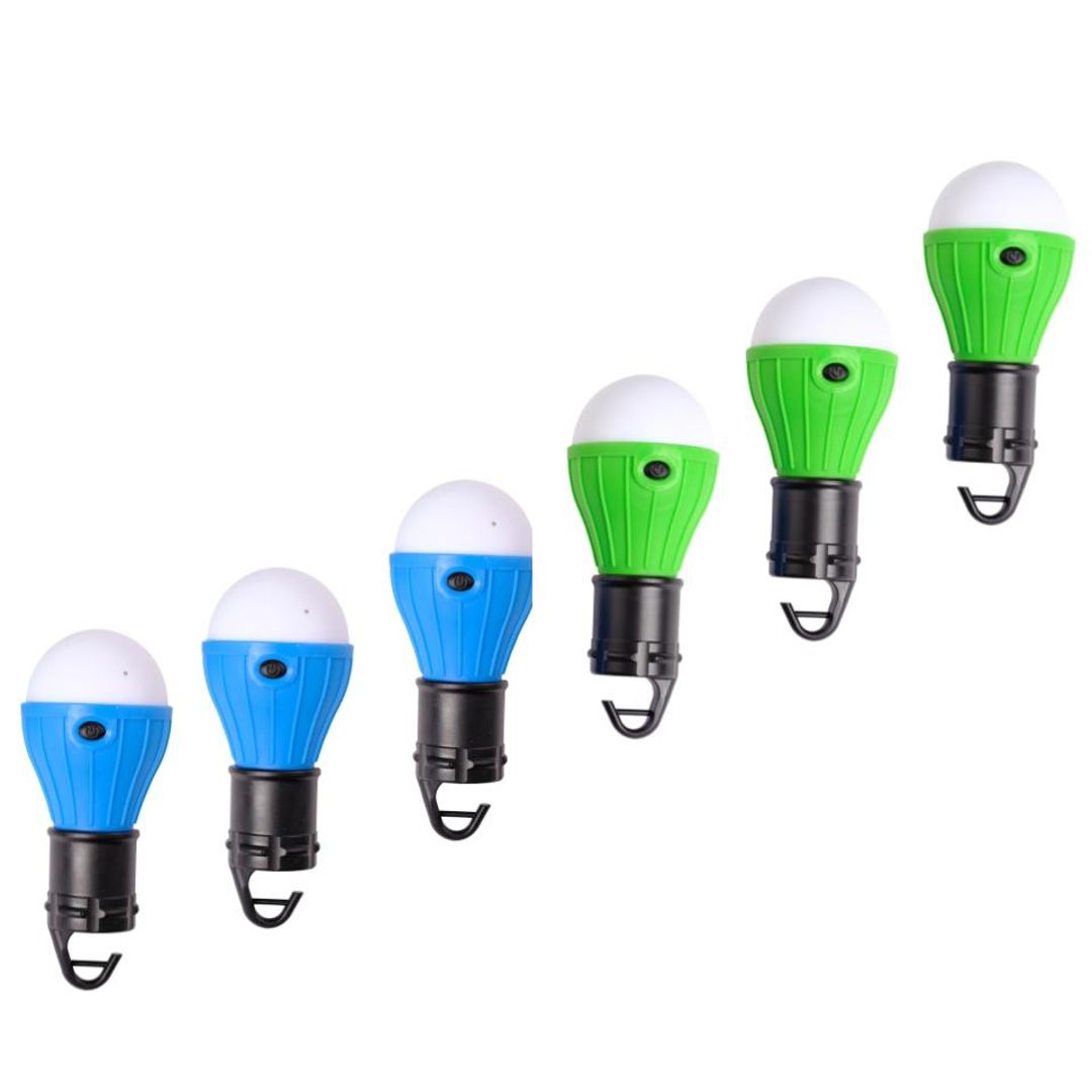 Wakeman Hanging Battery-Powered Lightbulb - Portable LED Outdoor