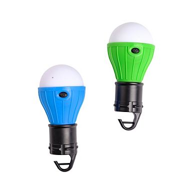 6 Pack Portable Outdoor Battery Operated Camping Bulb Lights
