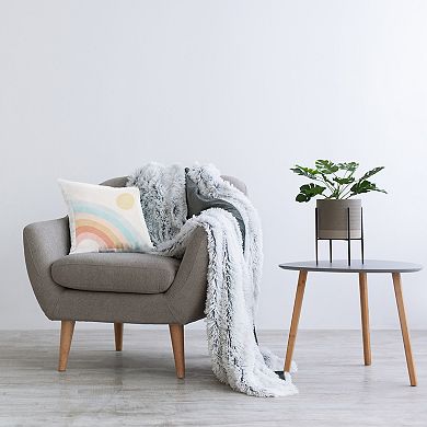 Stupell Home Decor Retro Rising Sun Throw Pillow