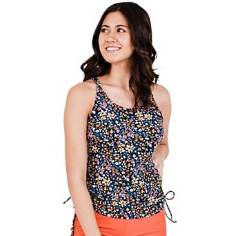 Women's Maya Tankini Swim Top With Removable Cups