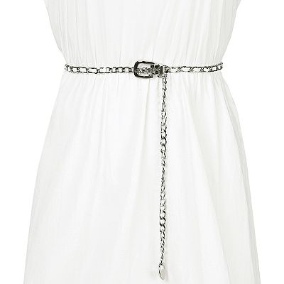 gold chain belt for dress plus size Stunning Sequin Short Prom Dresses | Evening Gowns main image 1