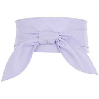 Women's Plus Size Obi Belts Bow Self-Tie Wrap Around Wide Sash Waistband Belt for Dresses