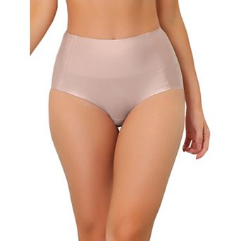Women's Tummy Control Seamless Hipster Underwear High-Waisted Breathable Brief