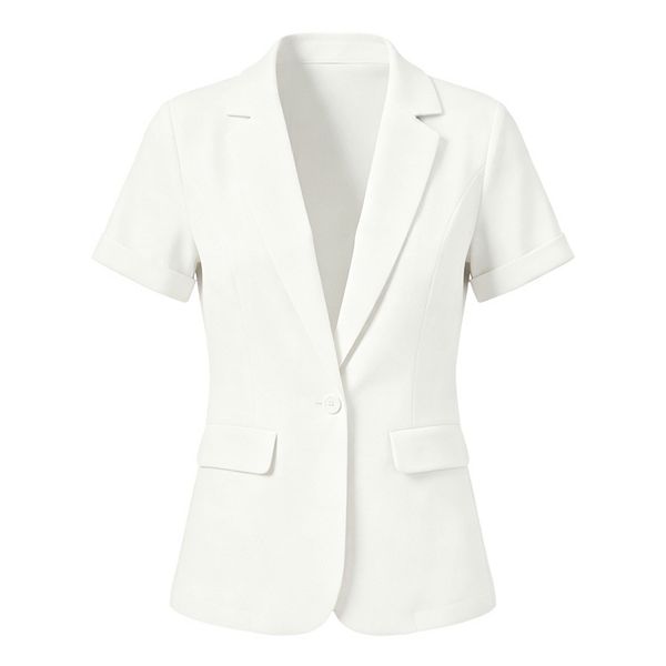 Red Blazer Female Slim Ofiice Lady Suits Thin Single Button Women Casual Temper