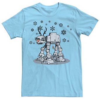 Men's Star Wars AT-AT The Red-Nosed Reindeer Graphic Tee