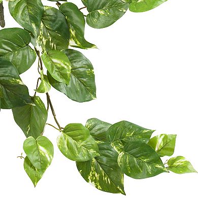 nearly natural 3-pc. 30-in. Pothos Hanging Bush Set