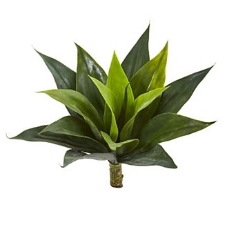 nearly natural 13 in Agave Succulent Artificial Plant