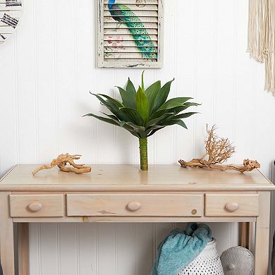 nearly natural 19-in. Large Agave Artificial Plant