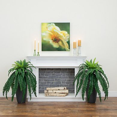 nearly natural 2-pc. 35-in. Boston Fern Artificial Plant Set