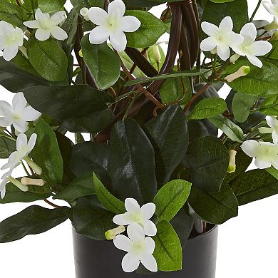 nearly natural 24-in. Stephanotis Artificial Climbing Plant