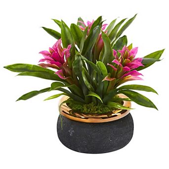 nearly natural 11 in Bromeliad Artificial Plant