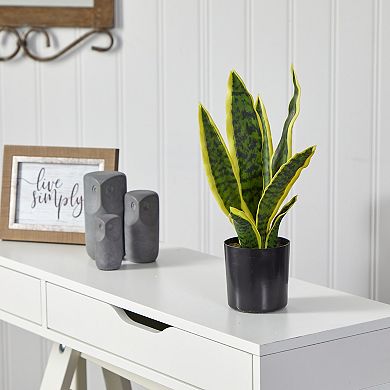 nearly natural 14-in. Sansevieria Artificial Plant