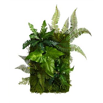 nearly natural 24 in Faux Foliage Wall Decor