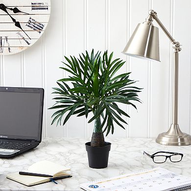 nearly natural 15.5-in. Areca Palm Artificial Plant