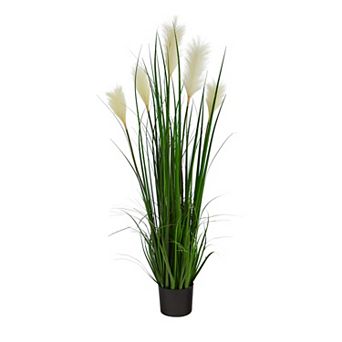 nearly natural 4-ft. Plume Grass Artificial Plant