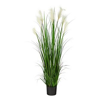 nearly natural 4.5-ft. Plume Grass Artificial Plant