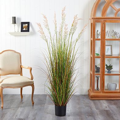 nearly natural 5.5-ft. Plume Artificial Grass Plant