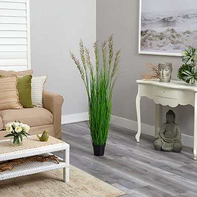 nearly natural 4.5-ft. Plume Grass Artificial Plant