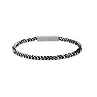 Men's LYNX Stainless Steel Foxtail Chain Bracelet