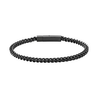 Men's LYNX Stainless Steel Foxtail Chain Bracelet