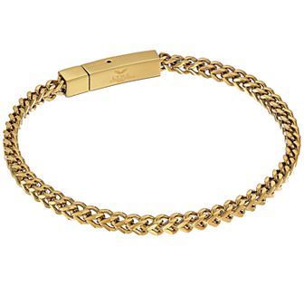 Men's LYNX Stainless Steel Foxtail Chain Bracelet