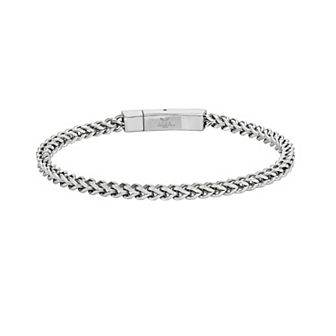 Men's LYNX Stainless Steel Foxtail Chain Bracelet