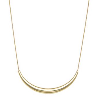 Nine West Gold Tone Collar Necklace