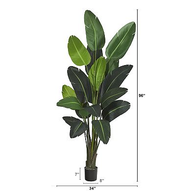 nearly natural 8-ft. Travelers Palm Artificial Tree