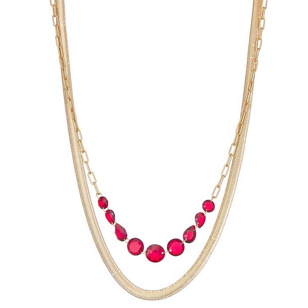 Kohls deals layered necklace