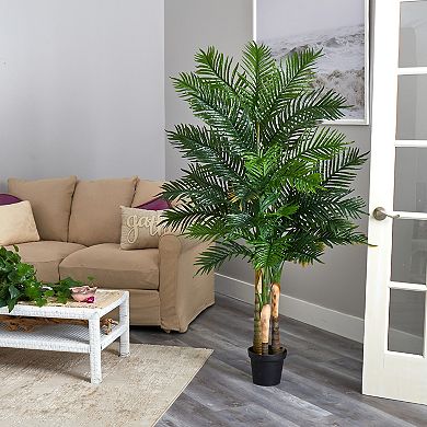 nearly natural 6-ft. Real Touch Areca Palm Artificial Tree