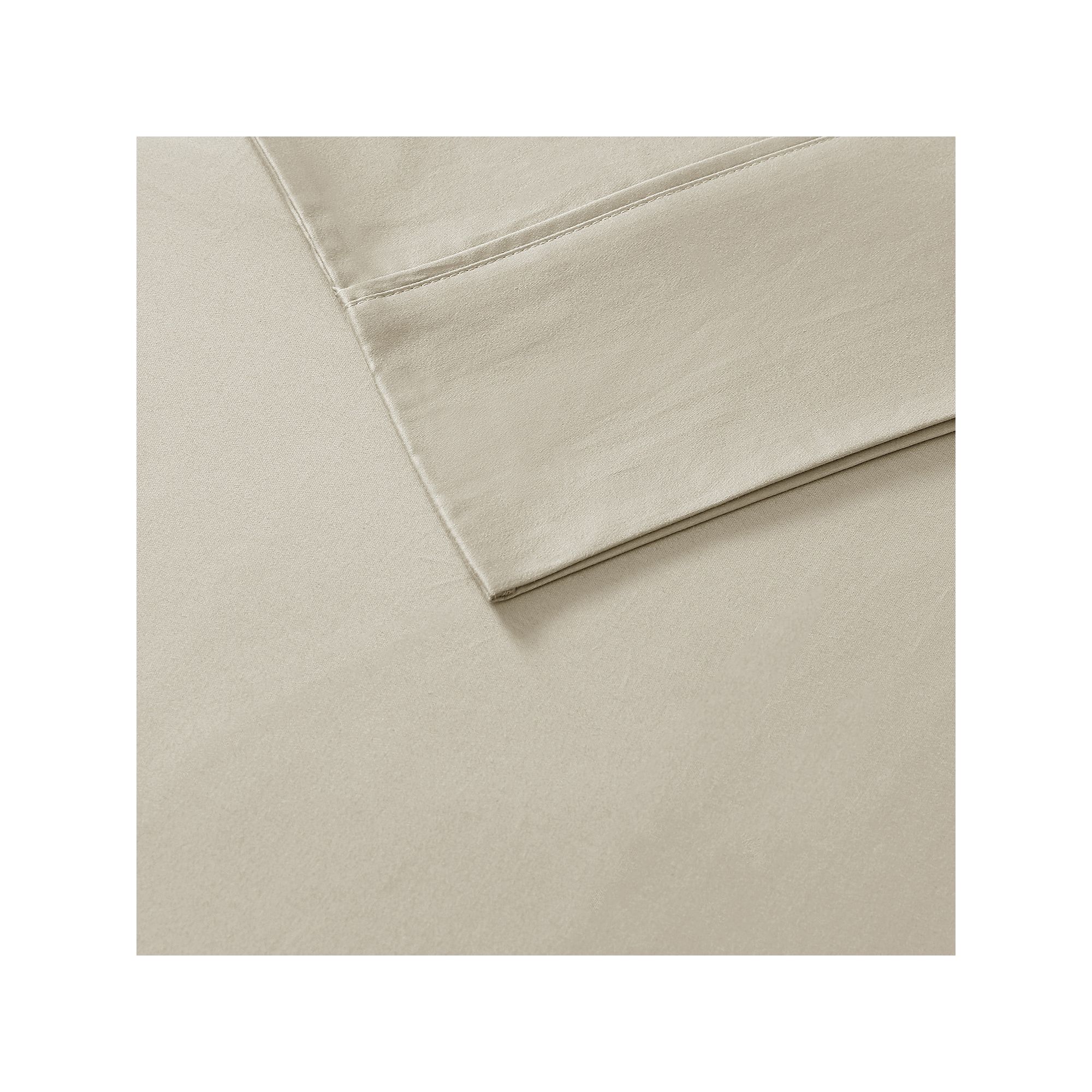 Madison Park 300-Thread Count 100% Organic Cotton Deep Pocket Sheet Set, Br