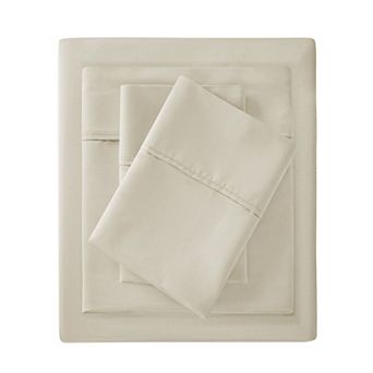 Madison Park 300-Thread Count 100% Organic Cotton Deep Pocket Sheet Set