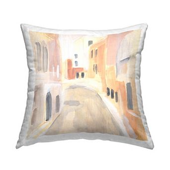 Stupell Home Decor Soft City Pathway Decorative Throw Pillow