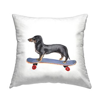 Stupell Home Decor Dachshund Decorative Throw Pillow