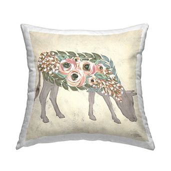 Stupell Home Decor Rustic Horse Decorative Throw Pillow
