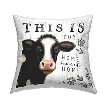 Stupell Home Decor Our Home Sweet Home Decorative Throw Pillow
