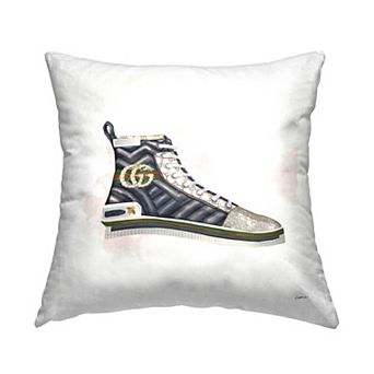 Stupell Home Decor Pleated Sneaker Decorative Throw Pillow