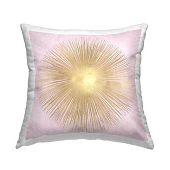 Stupell Home Decor Sunburst Lines Decorative Throw Pillow