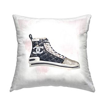 Stupell Home Decor Quilted Sneaker Decorative Throw Pillow