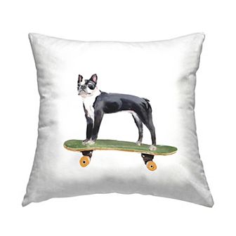 Stupell Home Decor Curious Boston Terroir Decorative Throw Pillow