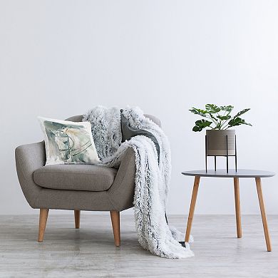 Stupell Home Decor Contemporary Horse Portrait Decorative Throw Pillow