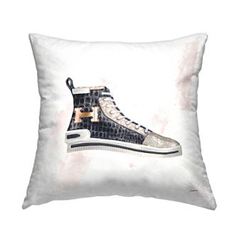 Stupell Home Decor Glam Snake Embossed Sneaker Decorative Throw Pillow